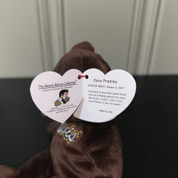 2007 Ty Beanie Baby "Coco Presley" - Picture 4 of 4